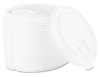 A Picture of product SCC-LB3161 SOLO® Cup Company Lift Back & Lock Tab Lids for Paper Cups,  16oz, White, 1000/Carton