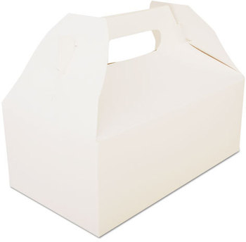 SCT® Carryout Barn Boxes. 8 7/8 X 5 X 3 1/2 in. White. 250/Carton.
