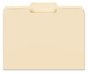 A Picture of product SMD-10332 Smead™ Manila File Folders 1/3-Cut Tabs: Center Position, Letter Size, 0.75" Expansion, 100/Box