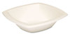 A Picture of product SCC-6PSC2050 Bare® by Solo® Eco-Forward® Sugarcane (Bagasse) Dinnerware Plates. 6.7 in. Ivory. 125/sleeve, 8 sleeves/case.