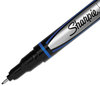 A Picture of product SAN-1742664 Sharpie® Permanent Ink Pen,  Blue Ink, Fine, Dozen