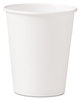 A Picture of product 100-245 SOLO® Cup Company Single-Sided Poly Paper Hot Cups,  10 oz, White