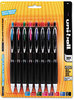 A Picture of product SAN-40110 uni-ball® Signo 207™ Retractable Gel Pen,  Assorted Ink, Medium, 8/Set