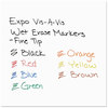 A Picture of product SAN-16001 EXPO® Vis-à-Vis® Wet Erase Marker,  Fine Point, Black, Dozen