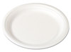 A Picture of product SCC-RSF9 SOLO® Cup Company Laminated Foam Dinnerware,  Plates, 9" dia, White, 500/Carton