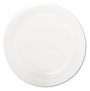 A Picture of product SCC-RSF9 SOLO® Cup Company Laminated Foam Dinnerware,  Plates, 9" dia, White, 500/Carton