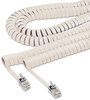 A Picture of product SOF-48100 Softalk® Coiled Phone Cord,  Plug/Plug, 12 ft., Ivory