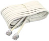 A Picture of product SOF-04020 Softalk® Telephone Extension Cord, Plug/Plug,  Plug/Plug, 25 ft., Ivory