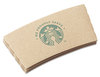 A Picture of product SBK-11020575 Starbucks® Kraft Hot Cup Sleeves. 12/16/20 oz. 1380 count.