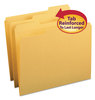 A Picture of product SMD-12234 Smead™ Reinforced Top Tab Colored File Folders 1/3-Cut Tabs: Assorted, Letter Size, 0.75" Expansion, Goldenrod, 100/Box