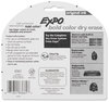 A Picture of product SAN-83661 EXPO® Dry Erase Marker,  Chisel Tip, Black, 4/Pack