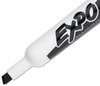 A Picture of product SAN-83661 EXPO® Dry Erase Marker,  Chisel Tip, Black, 4/Pack