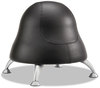 A Picture of product SAF-4756BV Safco® Runtz™ Vinyl Ball Chair. 12 X 17 in. Black.