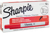 A Picture of product SAN-37002 Sharpie® Ultra Fine Tip Permanent Marker,  Ultra Fine Point, Red, Dozen