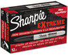 A Picture of product SAN-1927432 Sharpie® Extreme Marker,  Fine Point, Black, Dozen