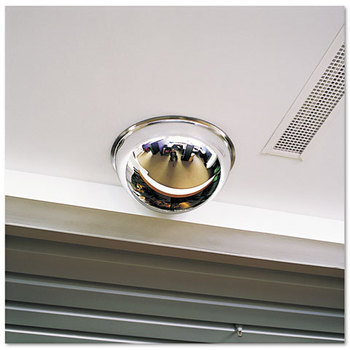 See All® Full Dome Convex Security Mirror, Full Dome, 18" Diameter