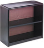 A Picture of product SAF-7170BL Safco® Value Mate® Series Metal Bookcases Bookcase, Two-Shelf, 31.75w x 13.5d 28h, Black