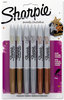 A Picture of product SAN-1829201 Sharpie® Metallic Permanent Marker,  Assorted, 6/Pack