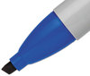 A Picture of product SAN-38203 Sharpie® Chisel Tip Permanent Marker,  5.3mm Chisel Tip, Blue, Dozen