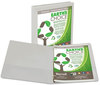 A Picture of product SAM-18917 Samsill® Earth's Choice™ Biobased + Biodegradable Round Ring View Binder,  1/2" Cap, White