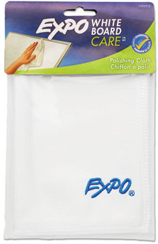 EXPO® Cleaning Cloth,  12 x 12, White