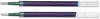 A Picture of product SAN-65874PP uni-ball® Refill for uni-ball® Gel 207™ IMPACT RT Roller Ball Pens,  Bold, Blue, 2/Pack