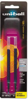 uni-ball® Refill for uni-ball® Gel 207™ IMPACT RT Roller Ball Pens,  Bold, Blue, 2/Pack