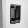 A Picture of product SAF-5525GR Safco® Single-Tier Lockers Three-Column Locker, 36w x 18d 78h, Two-Tone Gray