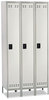 A Picture of product SAF-5525GR Safco® Single-Tier Lockers Three-Column Locker, 36w x 18d 78h, Two-Tone Gray