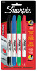 A Picture of product SAN-37030PP Sharpie® Twin-Tip CD/DVD Marker,  Fine/Ultra Fine Point, Assorted, 4/Set