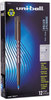 A Picture of product SAN-60041 uni-ball® ONYX® Stick Roller Ball Pen,  Blue Ink, Micro, Dozen