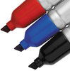 A Picture of product SAN-15674PP Sharpie® King Size™ Permanent Marker,  Chisel Tip, Blue/Red/Black, 4/Set