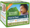 A Picture of product SEV-44079 Seventh Generation Baby™ Diapers,  Stage 3, 16-28 lbs, Tan, 62/CT