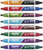 A Picture of product SAN-1944658 EXPO® 2-in-1 Dry Erase Markers,  16 Assorted Colors, Medium, 8/Pack