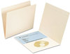 A Picture of product SMD-10315 Smead™ Top Tab File Folders with Inside Pocket Straight Tabs, Letter Size, Manila, 50/Box
