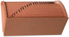 A Picture of product SMD-70415 Smead® Redrope Printed Expanding Files without Flap,  21 Pockets, 11 1/2 x 6, Redrope Printed