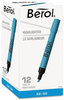 A Picture of product SAN-64328 Berol 4009® Chisel Tip Highlighter,  Chisel Tip, Blue, Dozen
