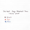 A Picture of product SAN-60042 uni-ball® ONYX® Stick Roller Ball Pen,  Red Ink, Micro, Dozen