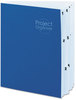 A Picture of product SMD-89200 Smead™ 10-Pocket Project Organizer with Indexed Tabs (1-10), 10 Sections, Unpunched, 1/3-Cut Letter Size, Lake Blue/Navy Blue