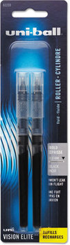 uni-ball® Refill for uni-ball® Vision Elite™ Roller Ball Pens,  Bold, Black Ink, 2/Pack