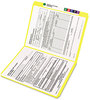 A Picture of product SMD-12910 Smead™ Reinforced Top Tab Colored File Folders Straight Tabs, Letter Size, 0.75" Expansion, Yellow, 100/Box