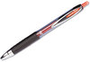 A Picture of product SAN-33952 uni-ball® Signo 207™ Retractable Gel Pen,  Red Ink, Medium, Dozen