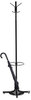 A Picture of product SAF-4168BL Safco® Coat Racks,  Four Ball-Tipped Double-Hooks, Black