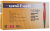 A Picture of product SAN-65452 uni-ball® Signo GRIP™ Stick Gel Pen,  Red Ink, Medium, Dozen