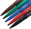 A Picture of product SAN-40150SH Sharpie® Calligraphic® Marker Pen,  Assorted Ink, Medium, 5/Pack