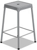 A Picture of product SAF-6605SL Safco® Counter-Height Steel Stool,  Silver