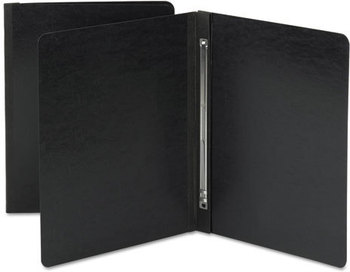 Smead™ Prong Fastener Pressboard Report Cover Premium Two-Piece 3" Capacity, 8.5 x 11, Black/Black