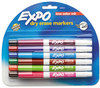 A Picture of product SAN-86603 EXPO® Low-Odor Dry-Erase Marker,  Fine Point, Assorted, 12/Set