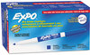 A Picture of product SAN-86003 EXPO® Low-Odor Dry-Erase Marker,  Fine Point, Blue, Dozen