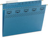 A Picture of product SMD-64041 Smead™ TUFF® Hanging Folders with Easy Slide™ Tab Letter Size, 1/3-Cut Tabs, Blue, 18/Box